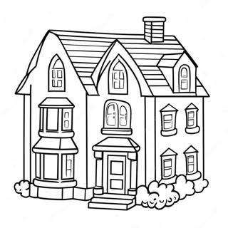 Adorable Dollhouse Toy Coloring Page 95873-34991