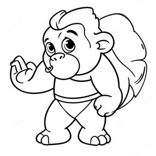 Bam Bam Coloring Pages