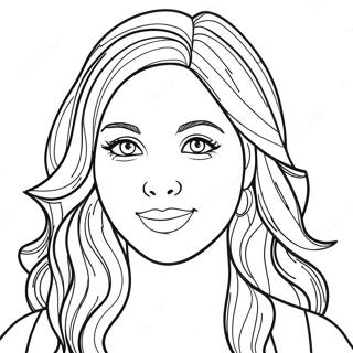 Megan Coloring Pages