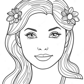 Megan Coloring Page 95972-35055