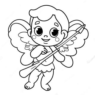 Cupid Coloring Pages