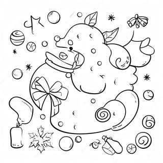 Hard Christmas Coloring Pages