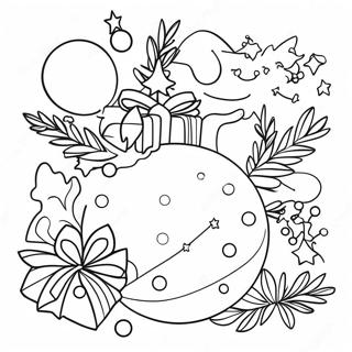 Hard Christmas Coloring Page 96128-35175