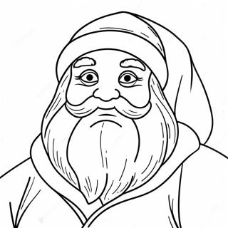 Challenging Santa Claus Coloring Page 96130-35182