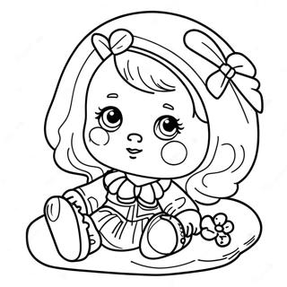 Baby Doll Coloring Pages