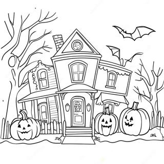 Halloweentown Coloring Pages