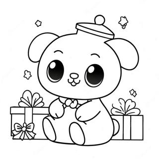 Sanrio Christmas Coloring Pages