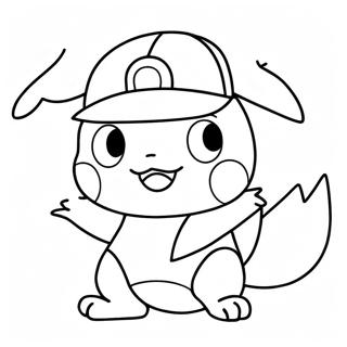 Ash Pokemon Coloring Pages