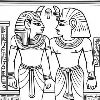 Ancient Egypt Coloring Pages