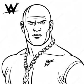 Dot Marker Wwe Coloring Page 96722-35634