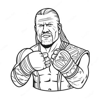 Dot Marker Wwe Coloring Page 96722-35636