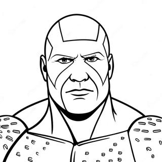 Dot Marker Wwe Coloring Page 96722-35801