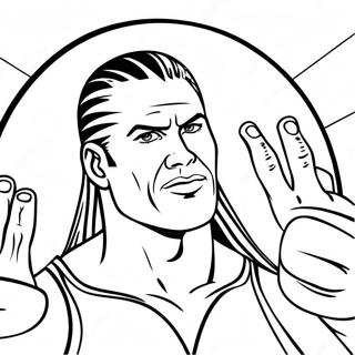 Dot Marker Wwe Coloring Page 96722-35802