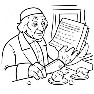 A Christmas Carol Coloring Page 96748-35654