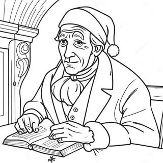 A Christmas Carol Coloring Page 96748-35822