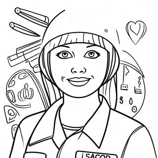 Career Coloring Page 96825-35882