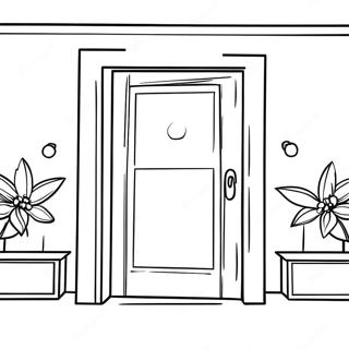 Roblox Doors Rush Coloring Page 97157-36139