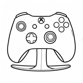 Xbox Controller Coloring Pages