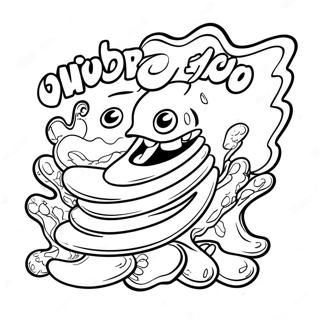 Spicy Takis Snack Coloring Page | Coloring-Pages.com