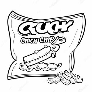 Crunchy Takis Chips Coloring Page 97238-36211