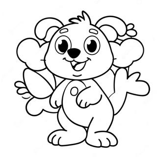 Bluey Mum Coloring Pages