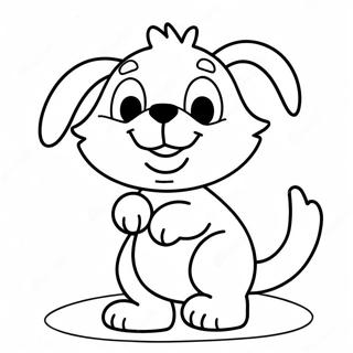 Playful Bluey Mum Coloring Page 97365 36306