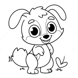 Playful Bluey Mum Coloring Page 97365 36308