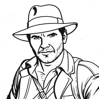 Indiana Jones Coloring Pages