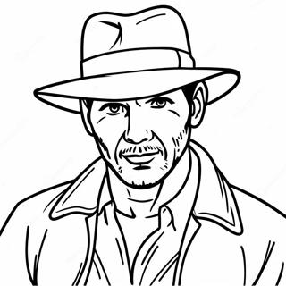 Indiana Jones Coloring Page 97388-36318