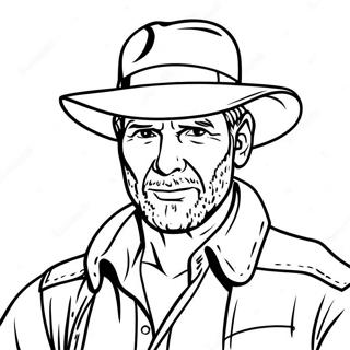 Indiana Jones Coloring Page 97388-36319