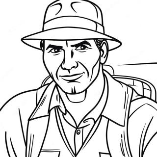 Indiana Jones Coloring Page 97388-36320