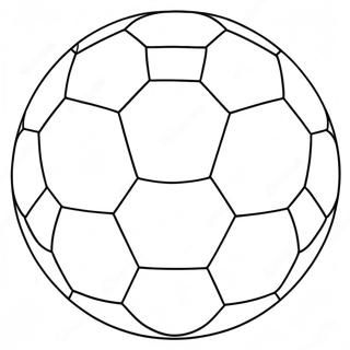 Soccer Ball Coloring Pages