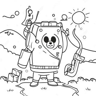 Epic Brozone Adventure Coloring Page 97648 36525