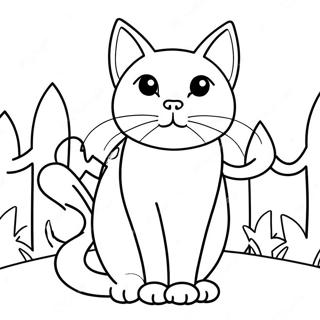 Stray Coloring Pages