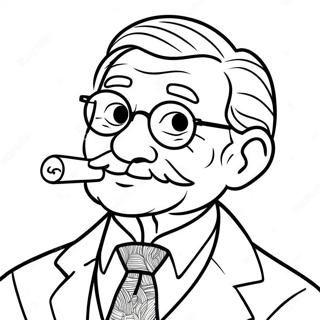 Grandpa Fathers Day Coloring Pages