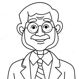 Funny Grandpa Fathers Day Coloring Page 97802-36777