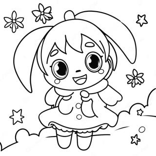 Anime Christmas Coloring Page 97827-36794