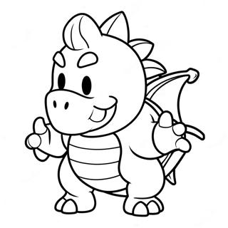 Bowser Jr Coloring Pages