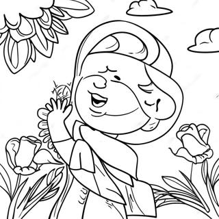 May Day Coloring Pages