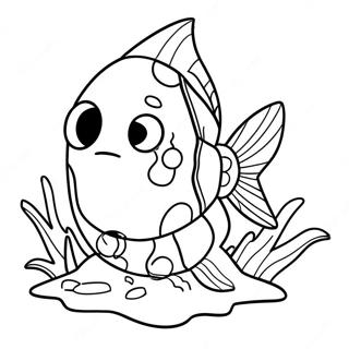 Fishstick Fortnite Coloring Pages