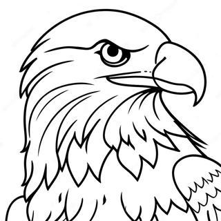 Majestic Bald Eagle Coloring Page 98626-37421