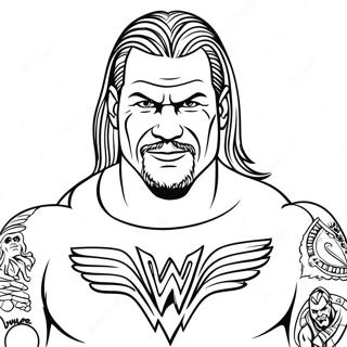 Wwe Coloring Page 98675-37456