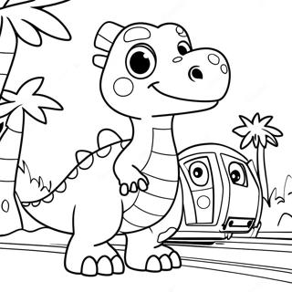 Dinosaur Train Coloring Page 98905-37633