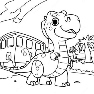 Dinosaur Train Coloring Page 98905-37634