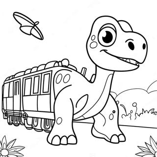 Dinosaur Train Coloring Page 98905-37636