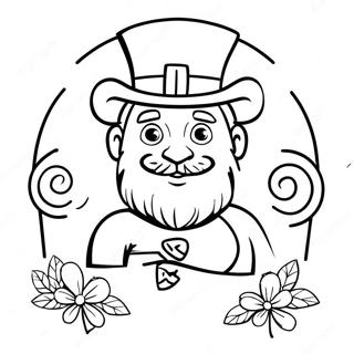 Colorful St Patrick S Day Blessing Coloring Page 98982-37700
