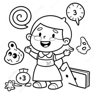 Math 3rd Grade Coloring Page 99032-37733