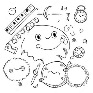 Fun Math Problems Coloring Page 99033-37738