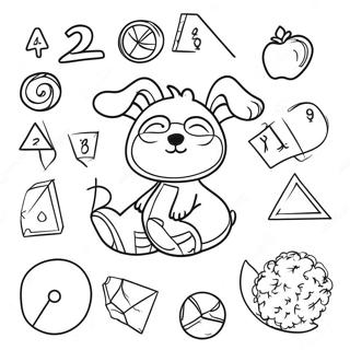 Creative Math Worksheets Coloring Page 99036 37751