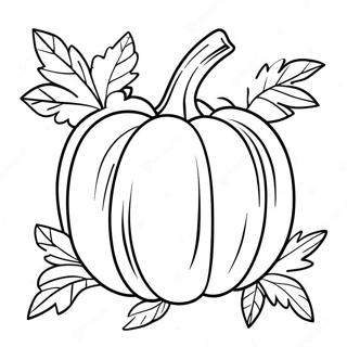 Fall Pumpkin Coloring Pages